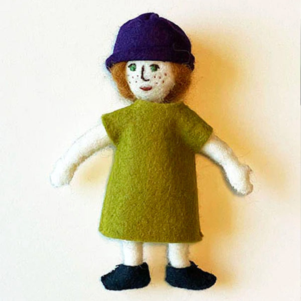 One Felt Doll Craft Kit Marigold Collage Collage