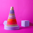 Grimm's Conical Tower Neon Pink