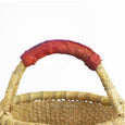 Handmade Natural Bolga Basket - Extra Small, 7-9 inches