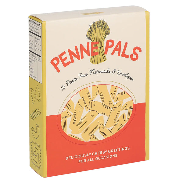 Penne Pals: 12 Pasta Pun Notecards & Envelopes by Chronicle Books