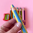 Stabilo Woody 3 in 1 Crayon Pencils in DUO Colors 