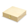 Wooden Paintable Keepsake/Jewelry Box with Clasps