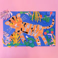 Tiger Craft Project from Art Camp Online Classes