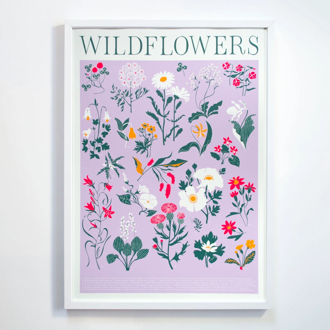 Banquet Workshop - Wildflowers Art Screen Print