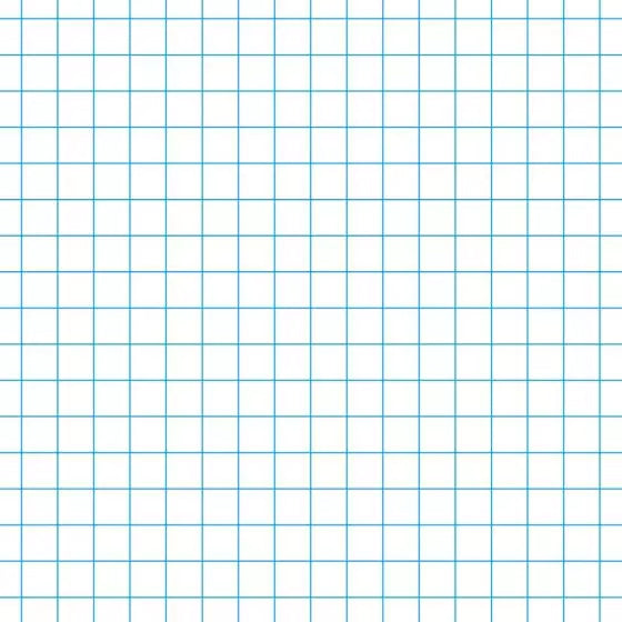 Composition Book Graph Paper 5x5mm, Blue Cover Collage Collage