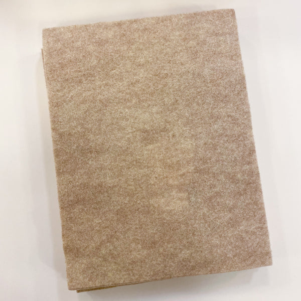 Sandstone Tan Felt Fabric