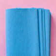 Crepe Paper Folds in Light Blue