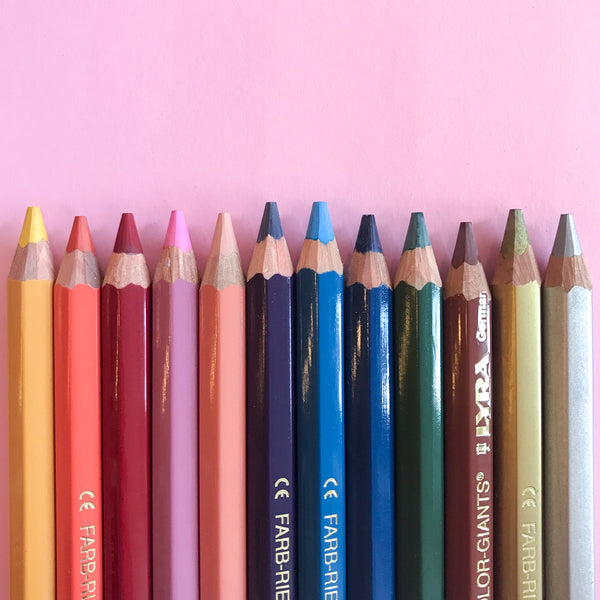 Lyra Giants Colouring Pencils - Set of 18