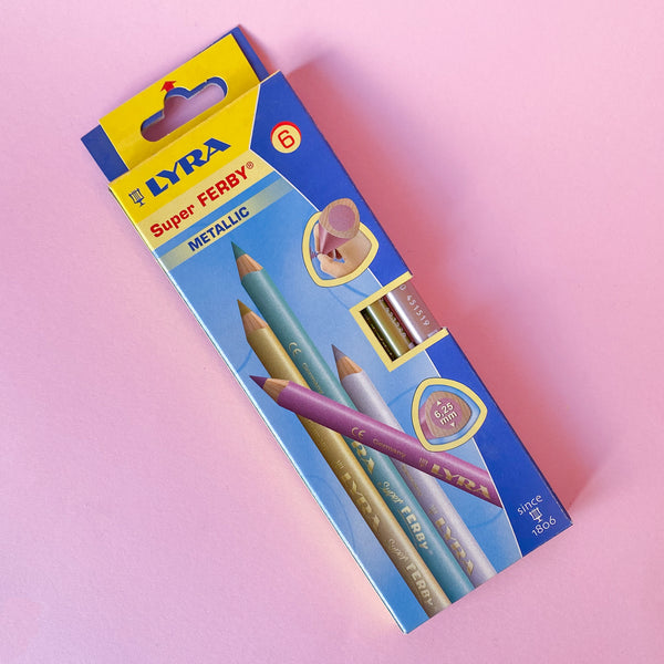 Crayons de couleur Lyra Super Ferby 1, L: 18 cm, mine: 6,25 mm, 18 pièces,  Couleurs assorties