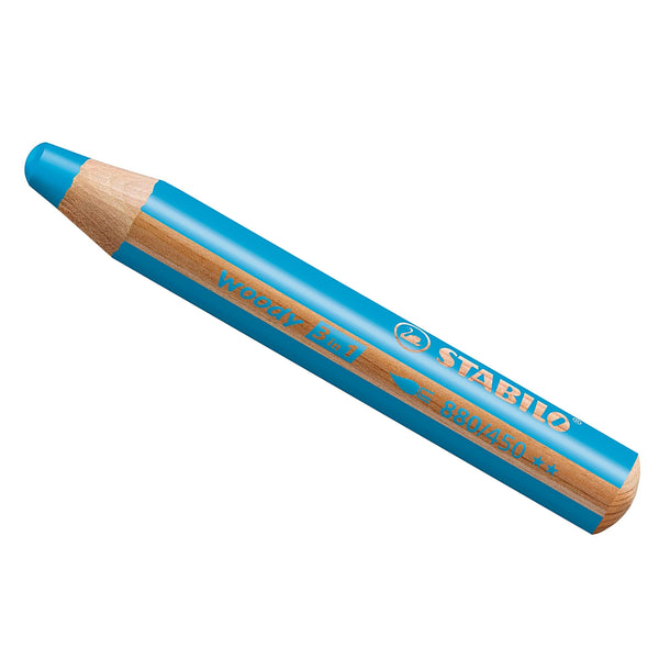 1 crayon multitalents STABILO woody 3 in 1 bleu pastel - BuroStock  Guadeloupe