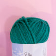Acrylic Crafting Yarn in Emerald Green Colour