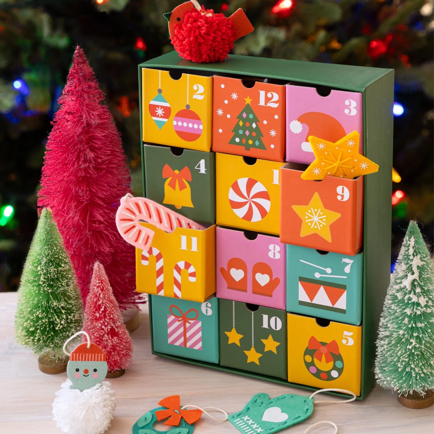 12 Crafts of Christmas Advent Calendar by Petit Collage
