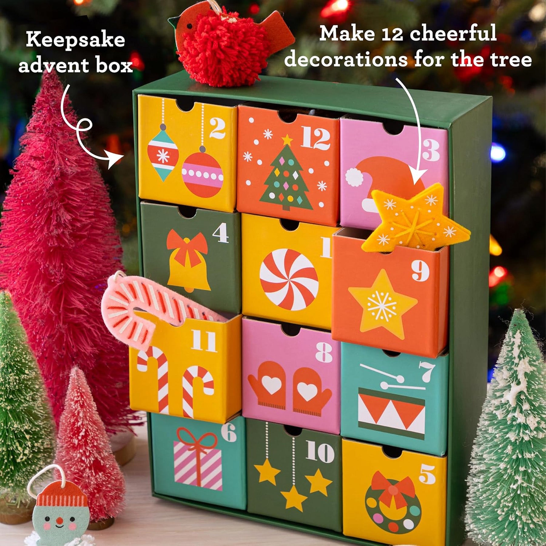 12 Crafts of Christmas Advent Calendar by Petit Collage