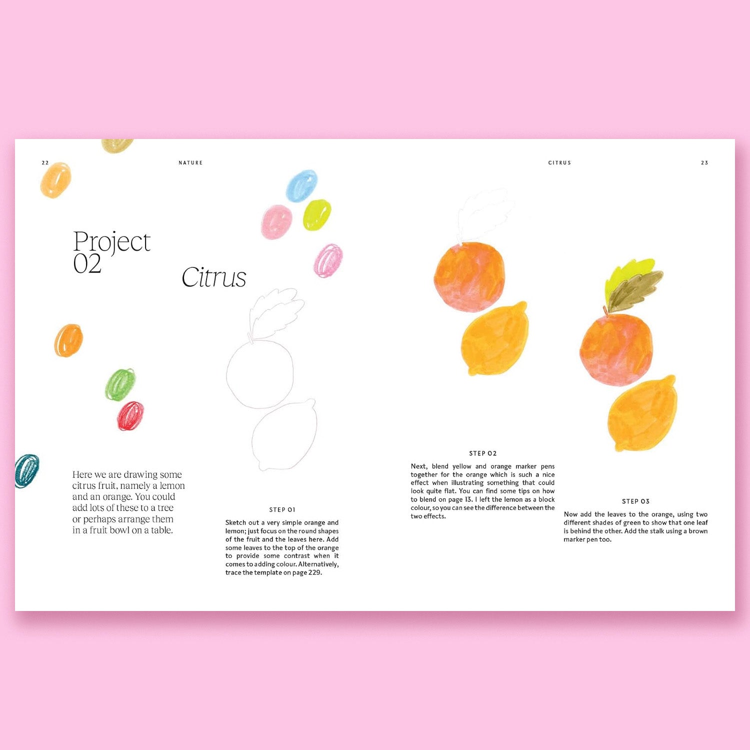15-minute Art Drawing: Learn how to Draw, Colour and Shade by Jessica Smith