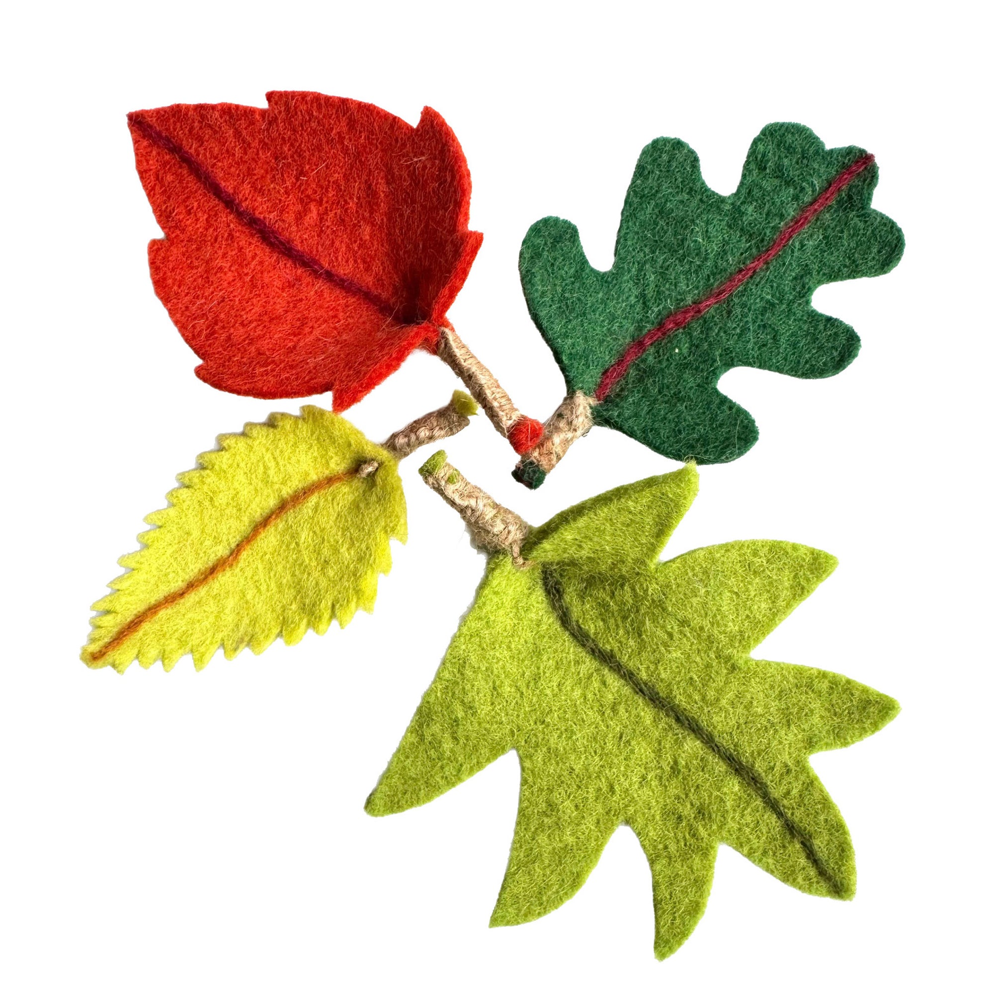4 Leaves Set - Little Greenies
