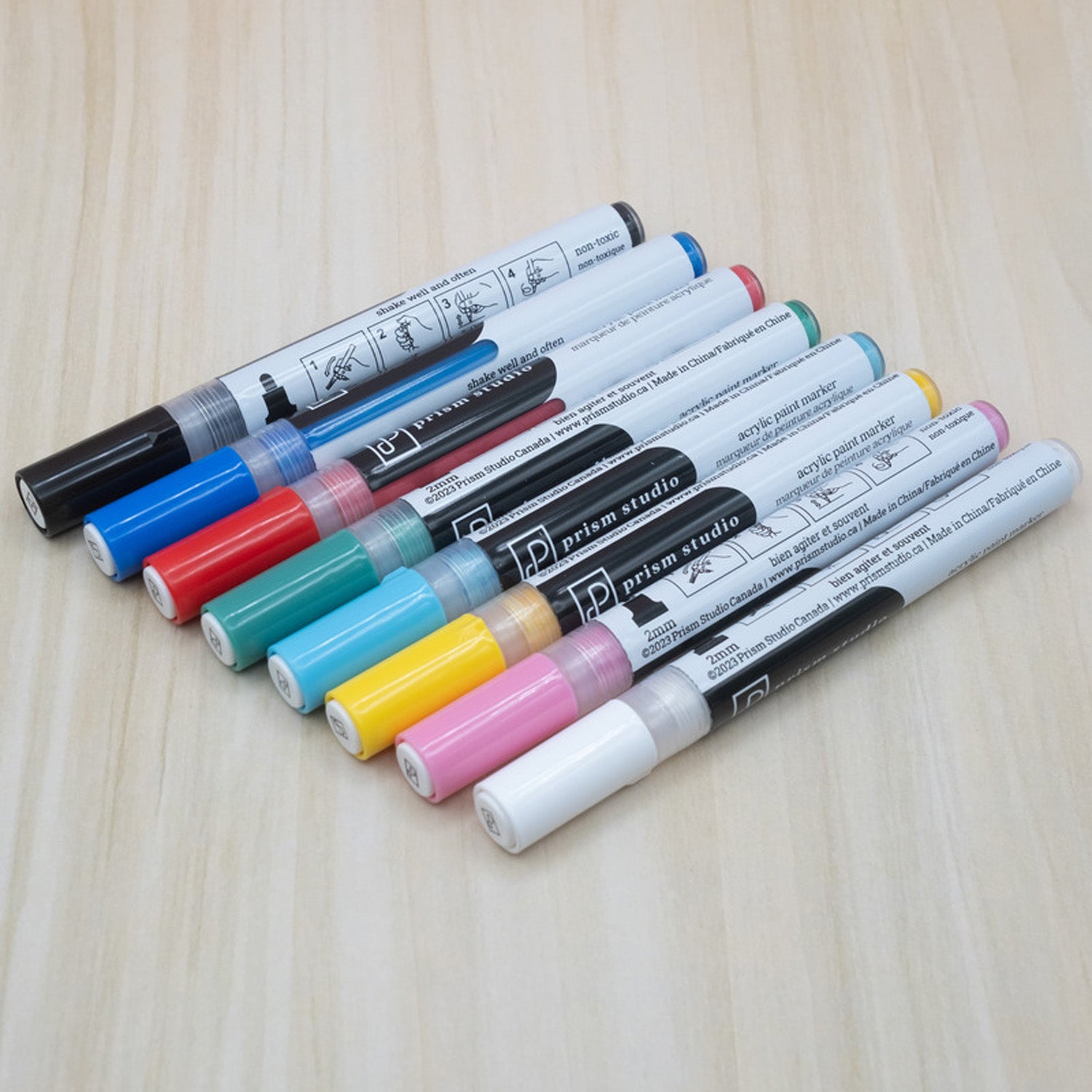 Acrylic Paint Markers - Basics Set of 8