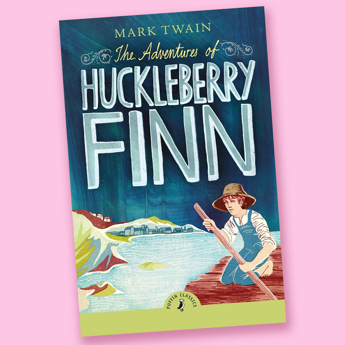 The Adventures of Huckleberry Finn by Mark Twain – Collage Collage