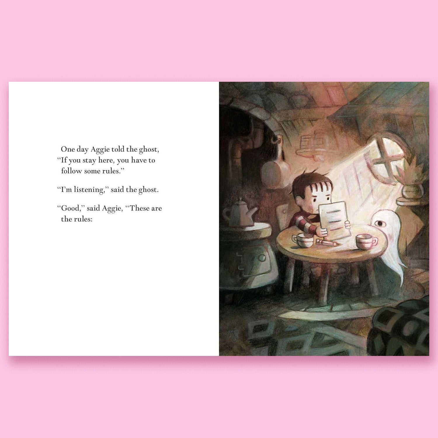 Aggie and the Ghost by Matthew Forsythe