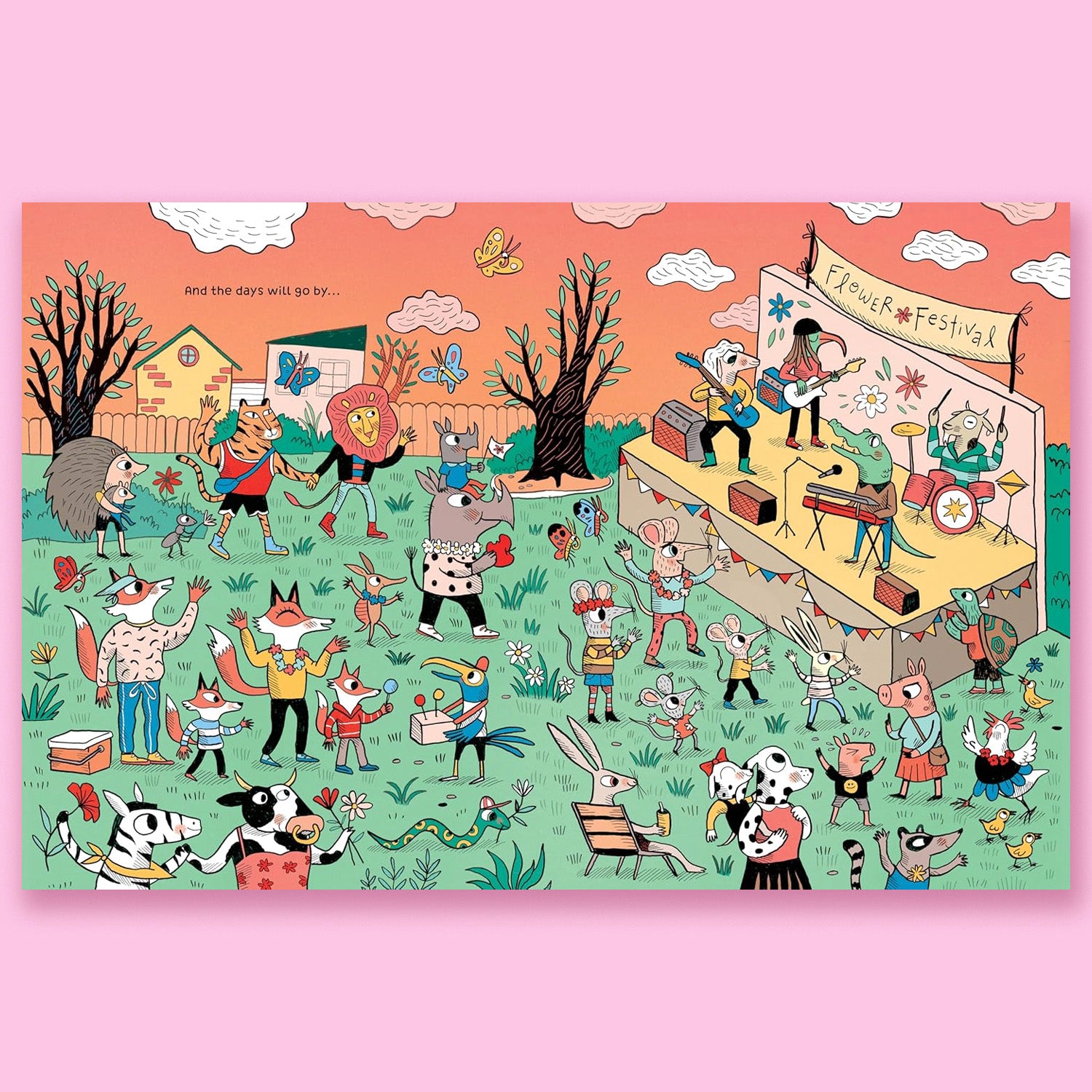 All Around a Year by Mariana Ruiz Johnson