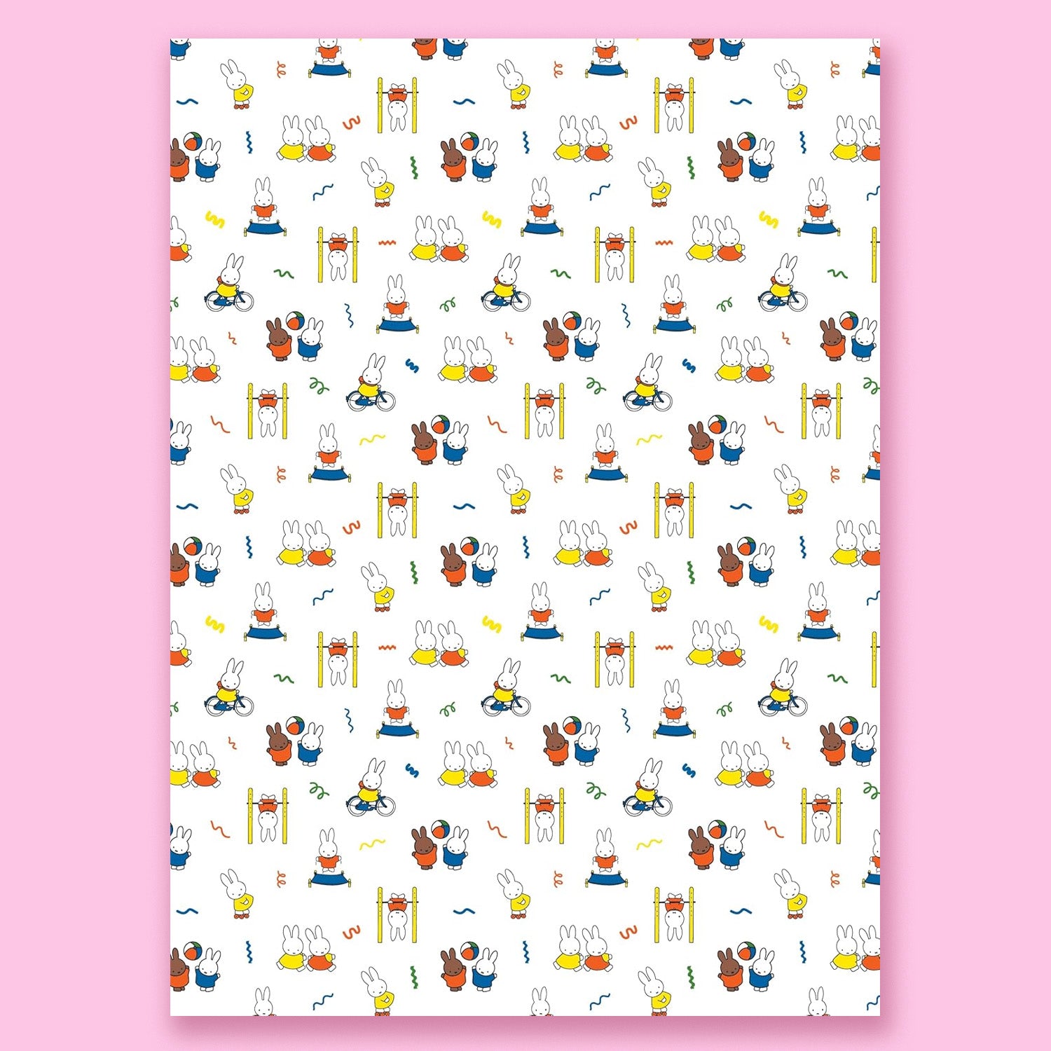 All Wrapped Up: Miffy - A Wrapping Paper Book (20 Sheets)