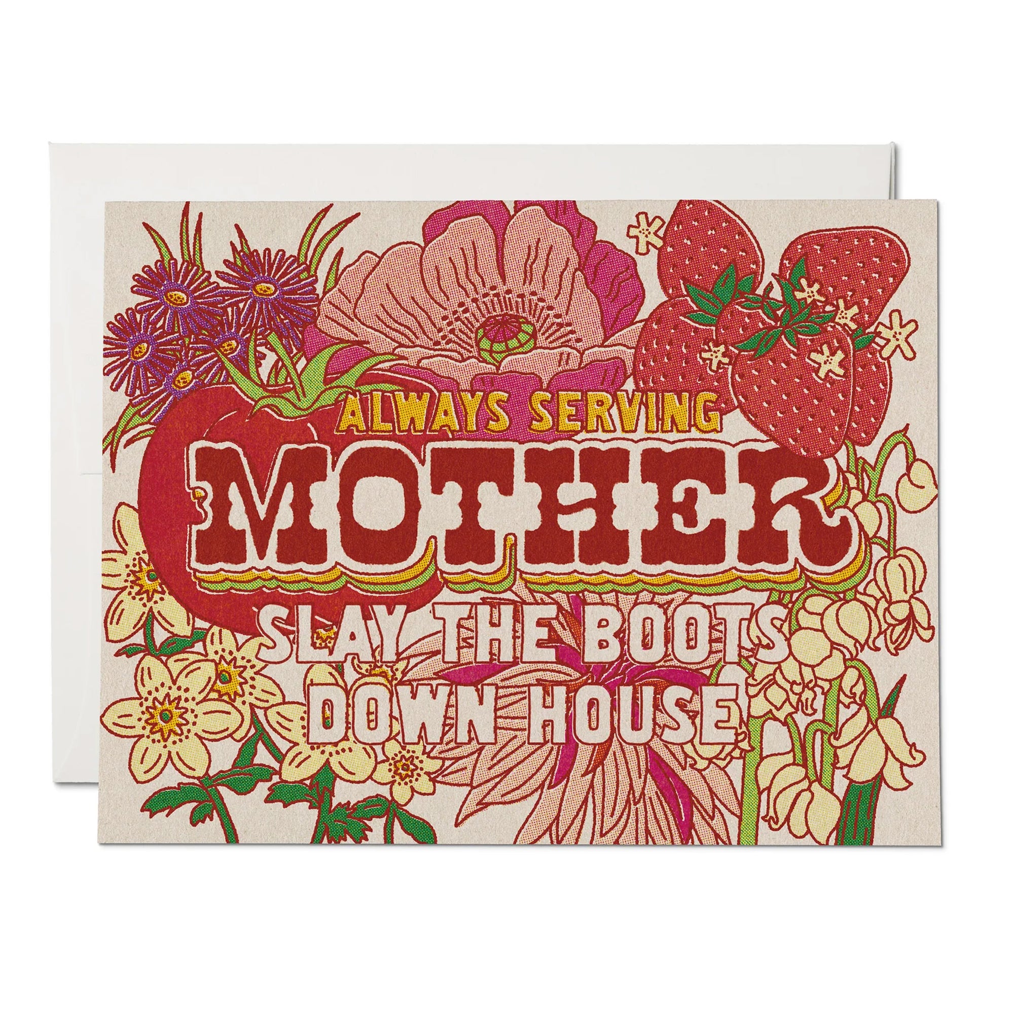 Always Serving Mother Greeting Card