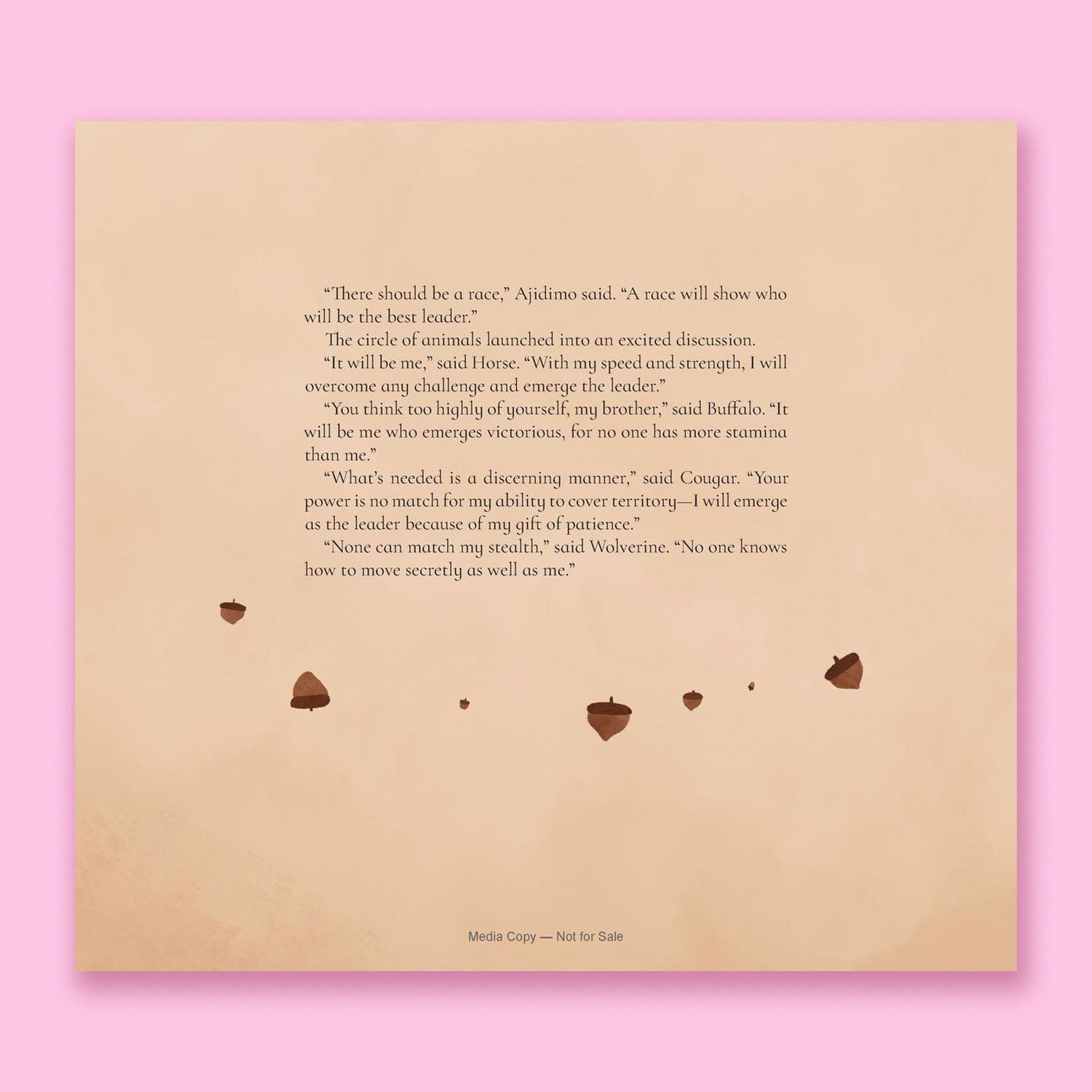 The Animal People Choose a Leader by Richard Wagamese and Bridget George