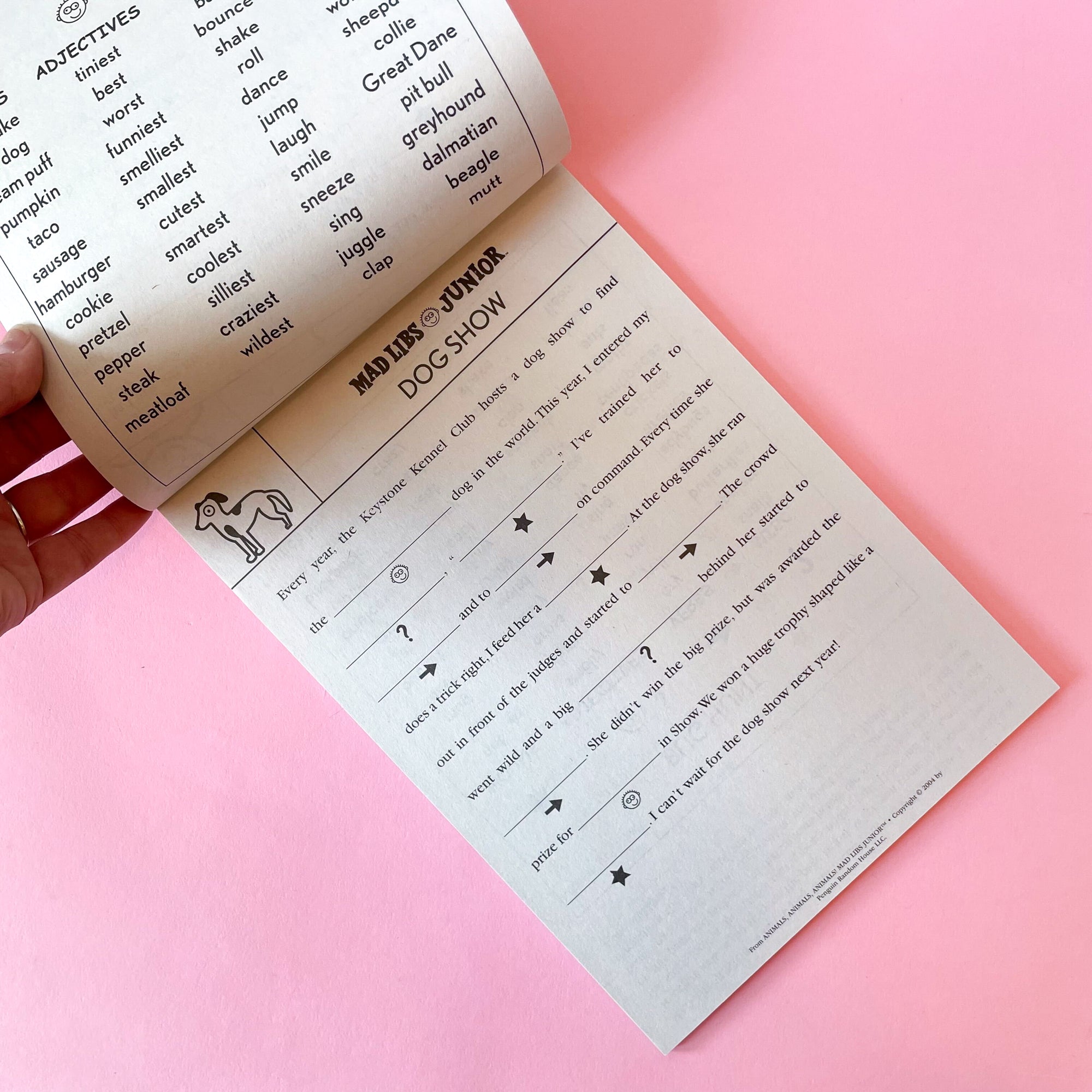 Animals, Animals, Animals! Mad Libs Junior: World&#39;s Greatest Word Game by Roger Price