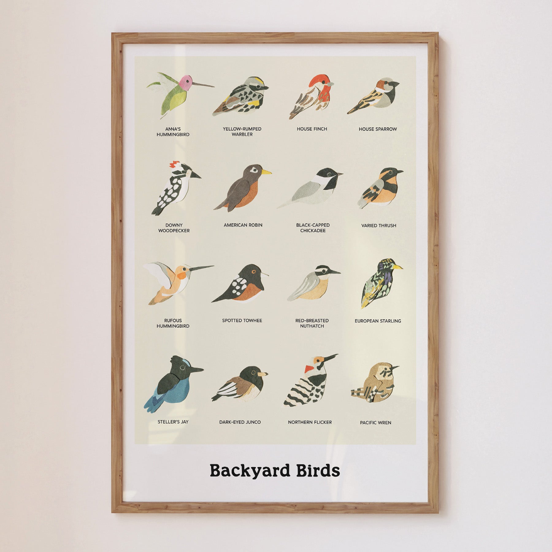 Anita Cheung - Backyard Birds Print