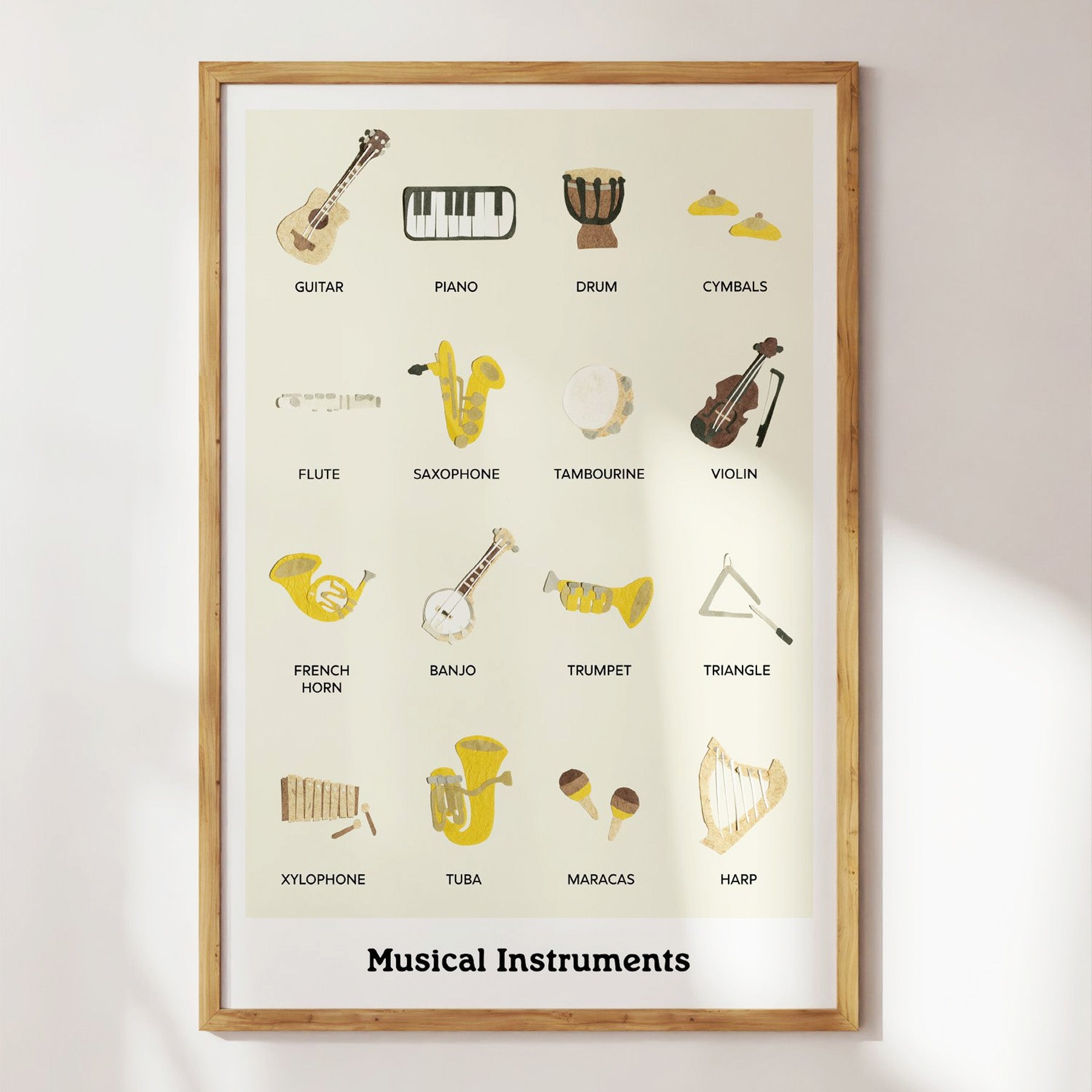 Anita Cheung - Musical Instruments Print