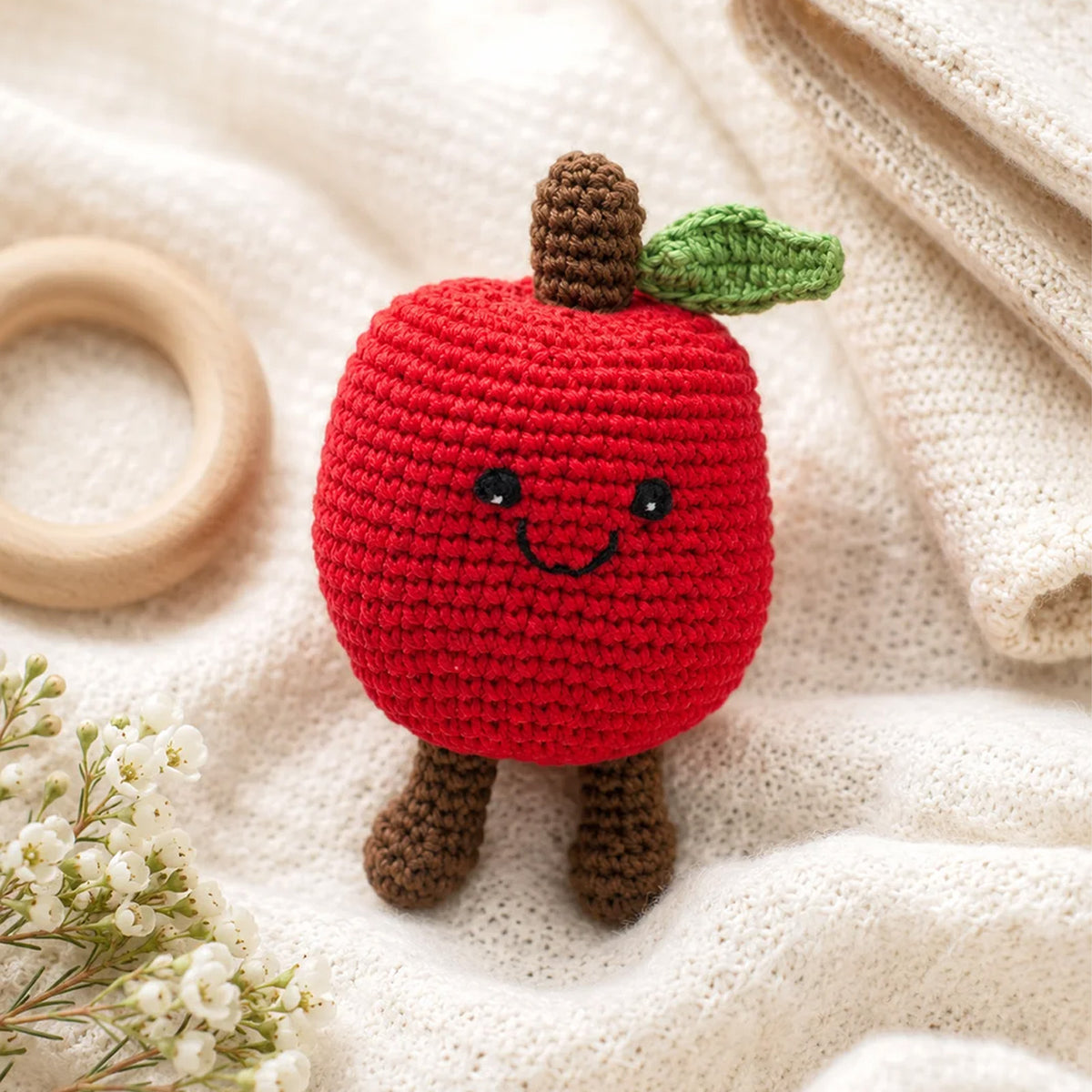 Red Apple Rattle