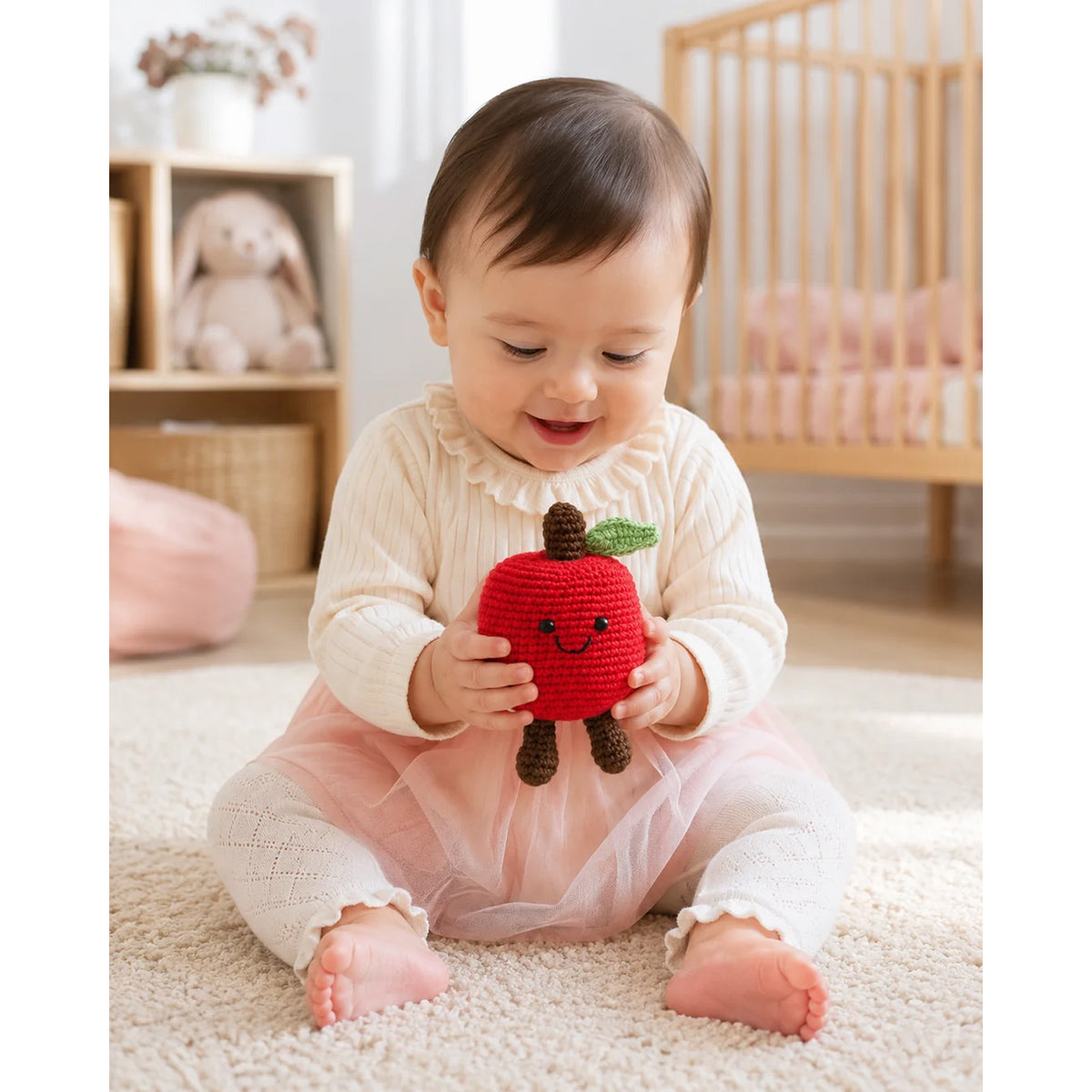 Red Apple Rattle