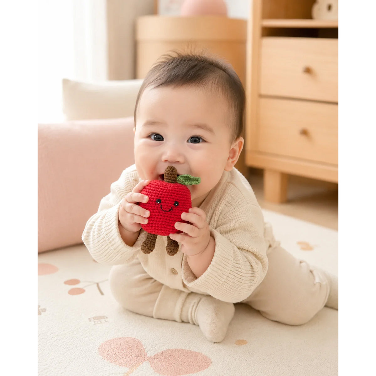 Red Apple Rattle
