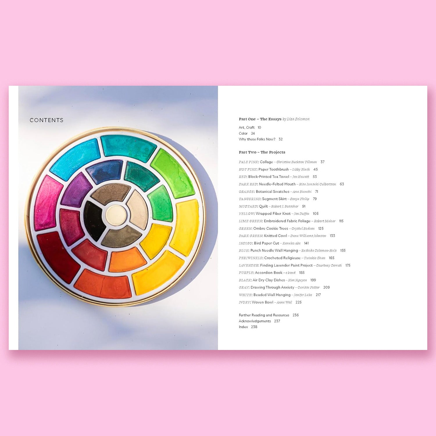 Art, Craft, Color: Brighten Your Life with Projects in Every Color of the Rainbow by Lisa Solomon