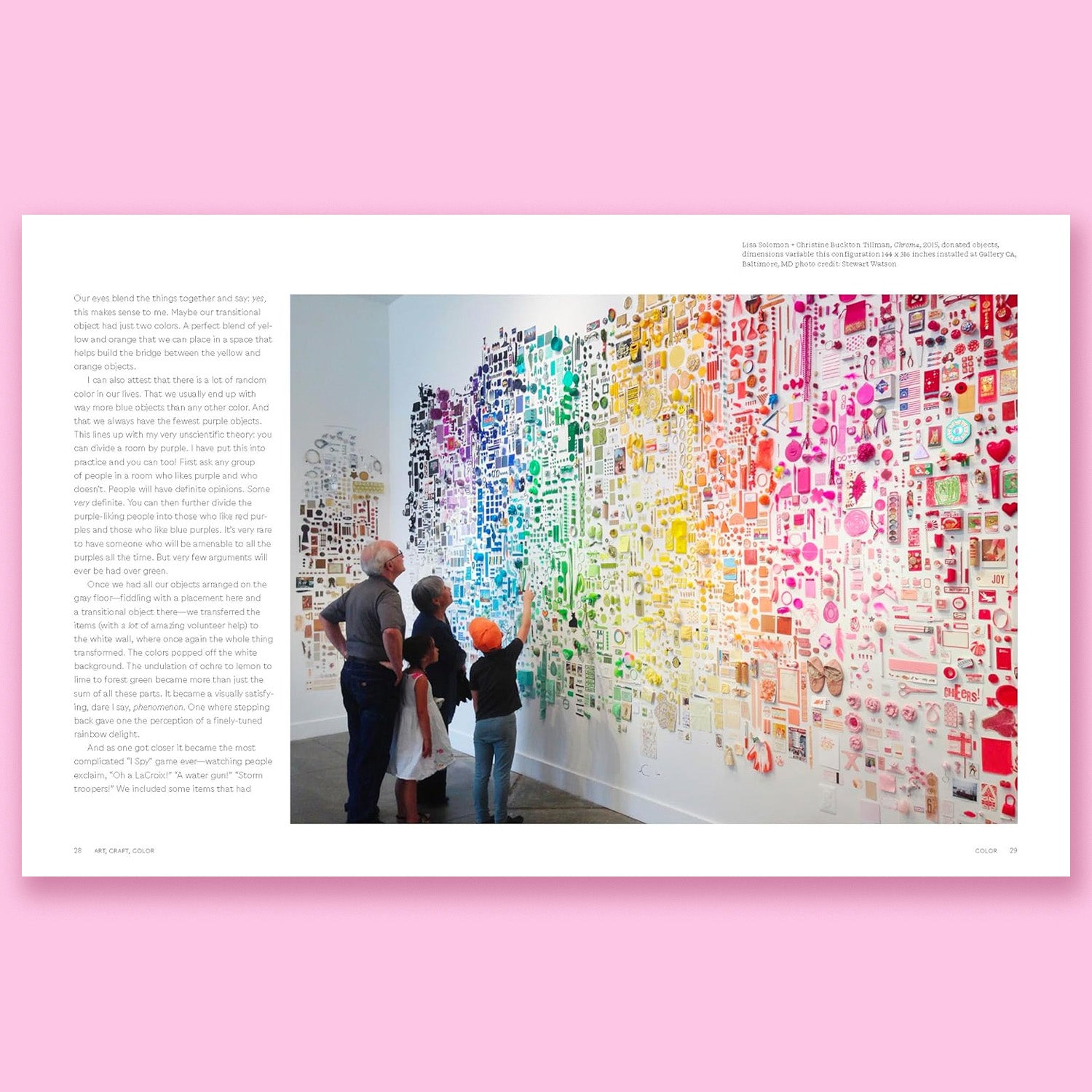 Art, Craft, Color: Brighten Your Life with Projects in Every Color of the Rainbow by Lisa Solomon