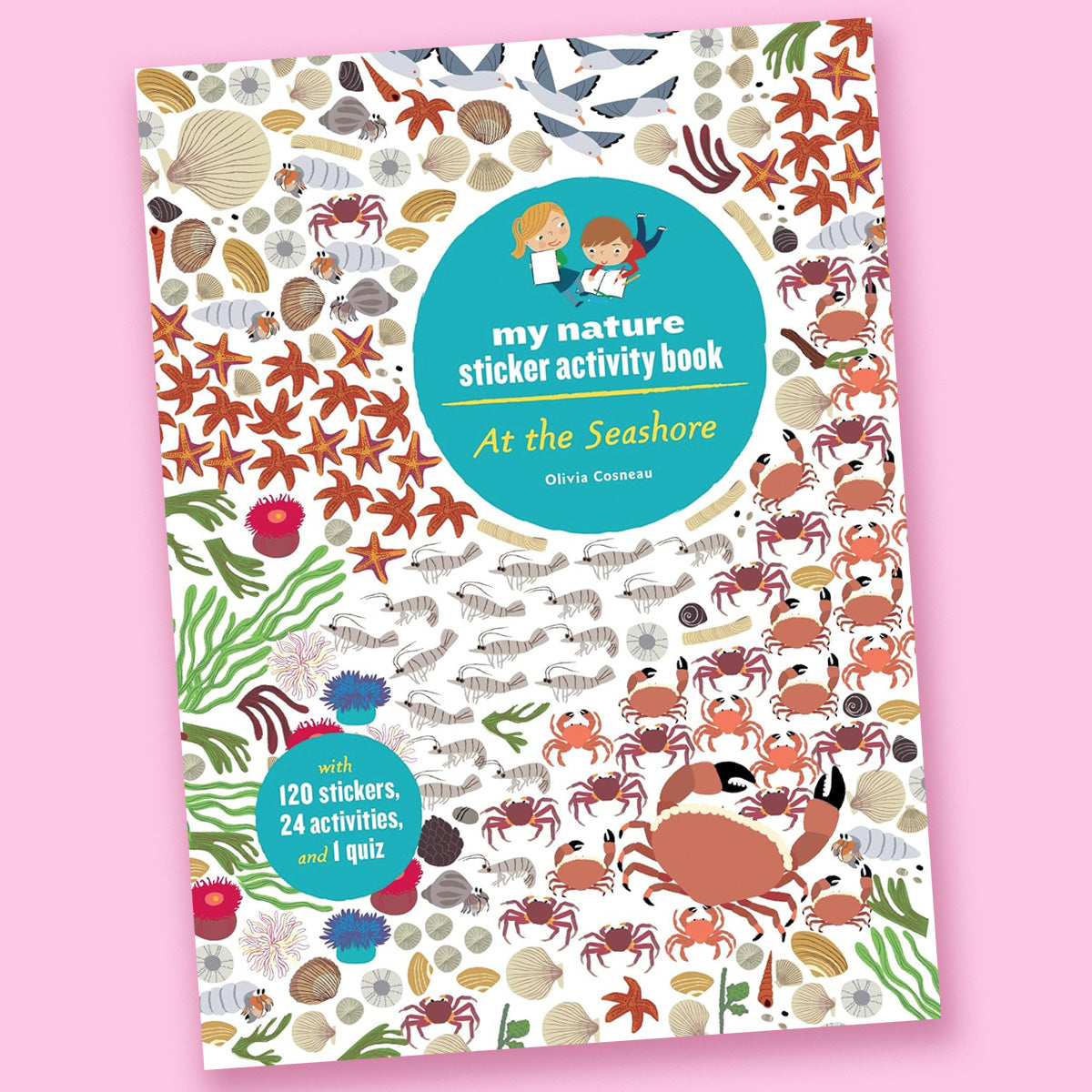 At the Seashore: My Nature Sticker Activity Book (Ages 5 and up, with 120 stickers, 24 activities and 1 quiz)