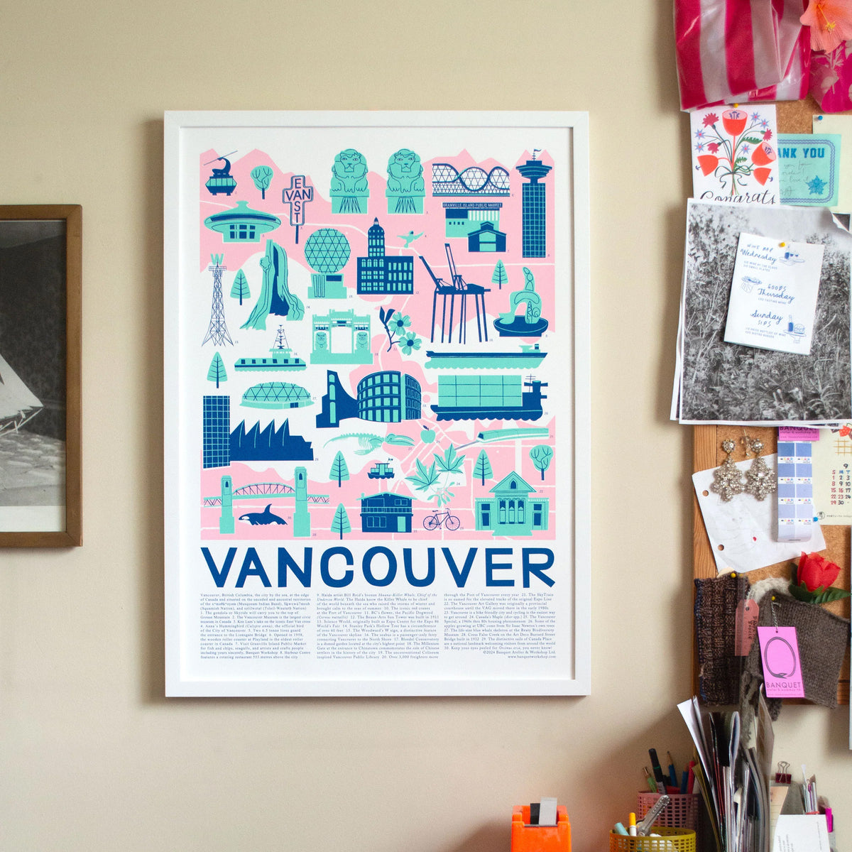 Banquet Workshop - Welcome to Vancouver Art Print
