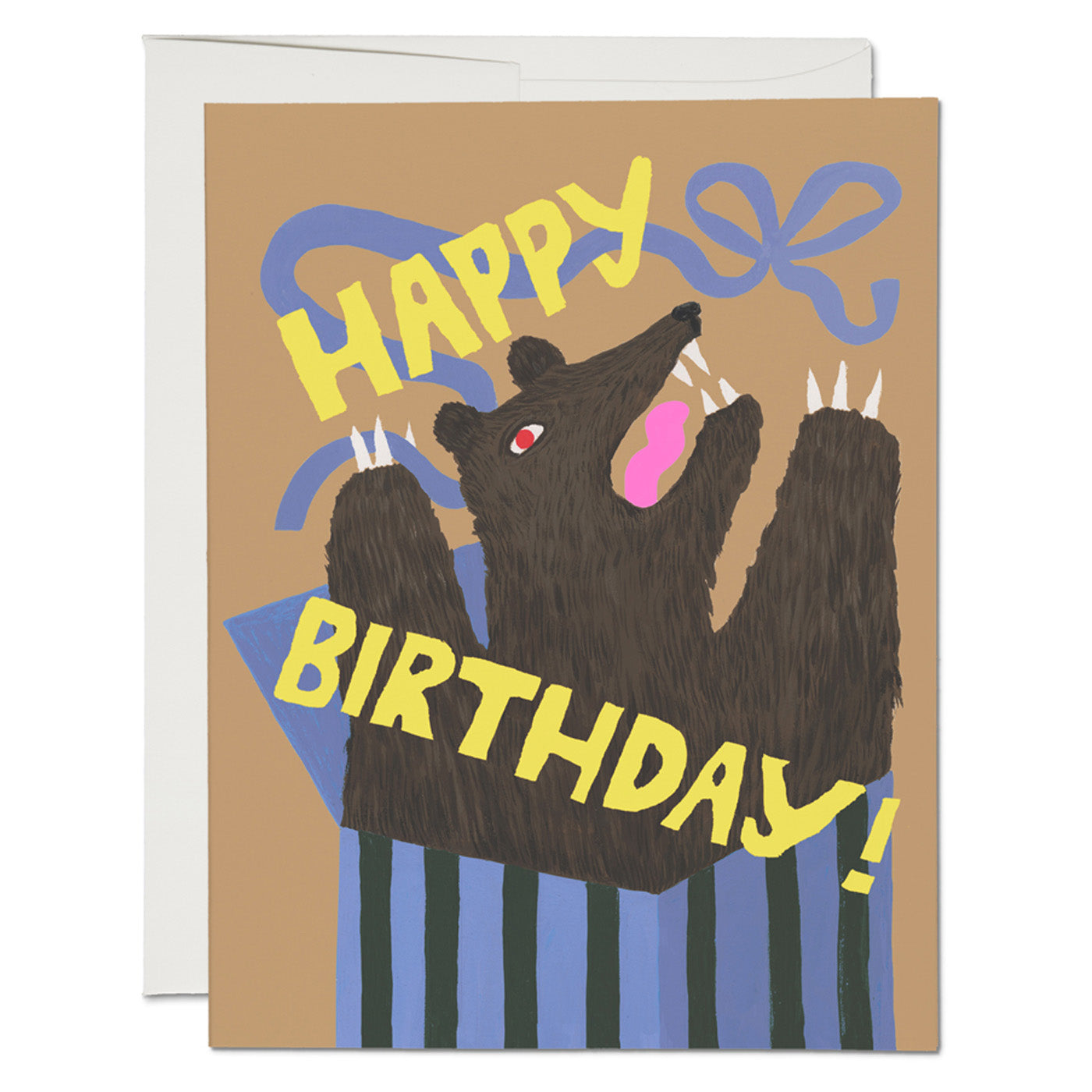 Bear Surprise Greeting Card