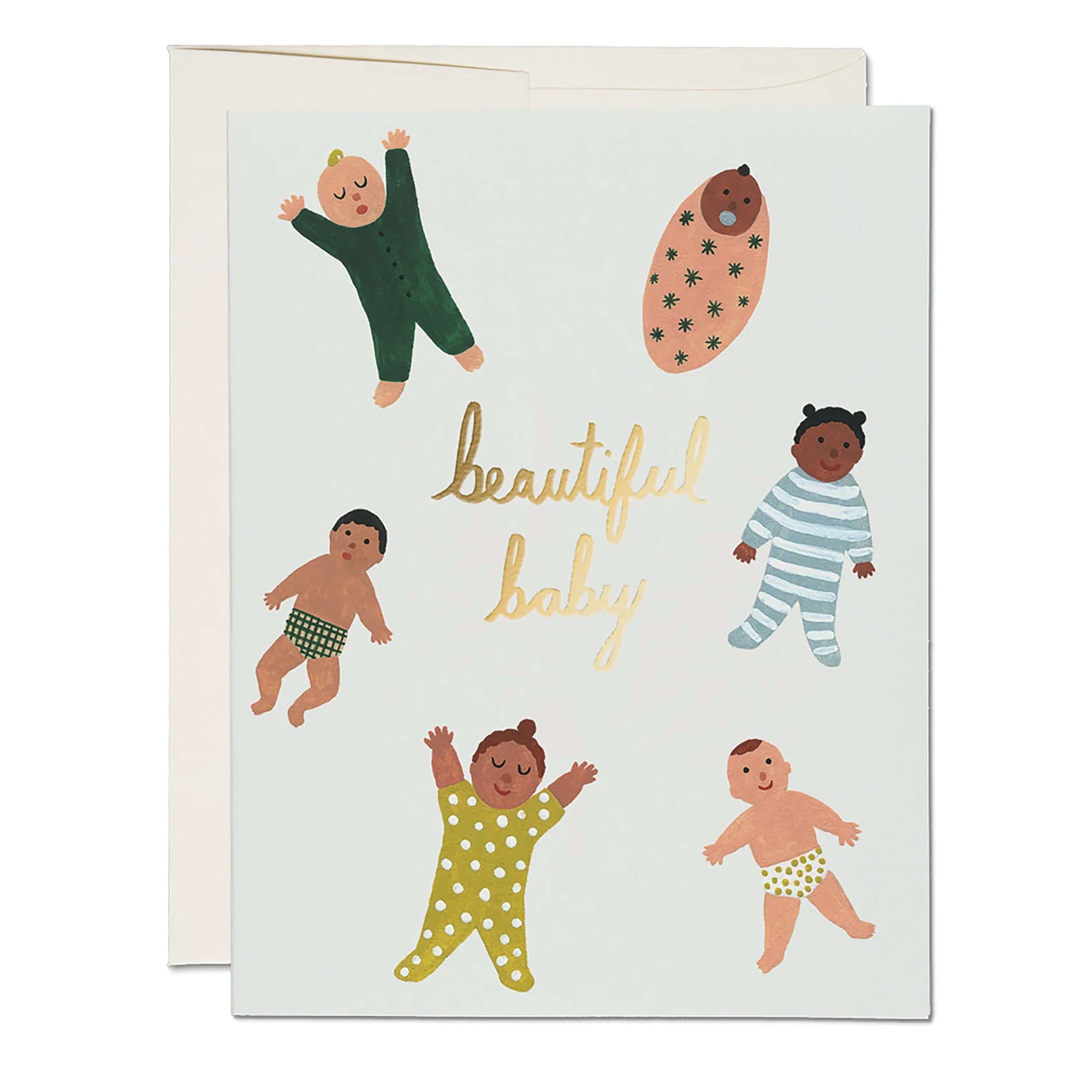 Beautiful Baby Greeting Card
