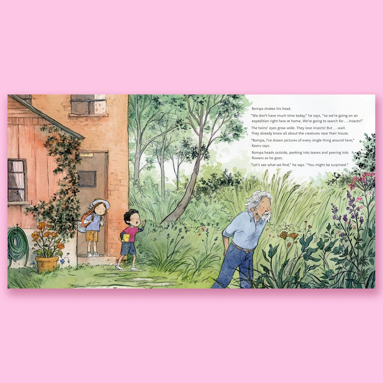 Bompa's Insect Expedition by David Suzuki and Sarika Cullis-Suzuki with Tanya Lloyd Kyi and Qin Leng (Copy)