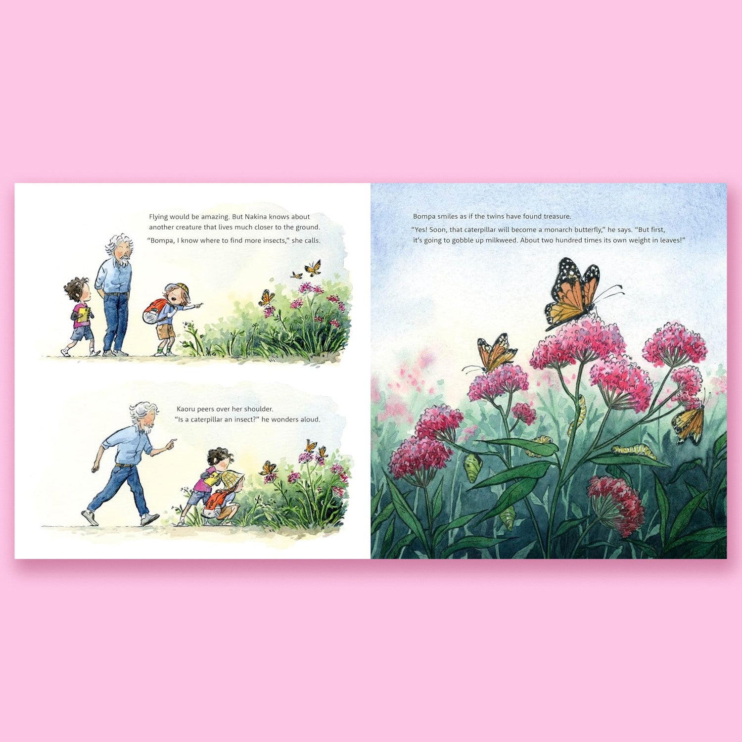 Bompa's Insect Expedition by David Suzuki and Sarika Cullis-Suzuki with Tanya Lloyd Kyi and Qin Leng (Copy)