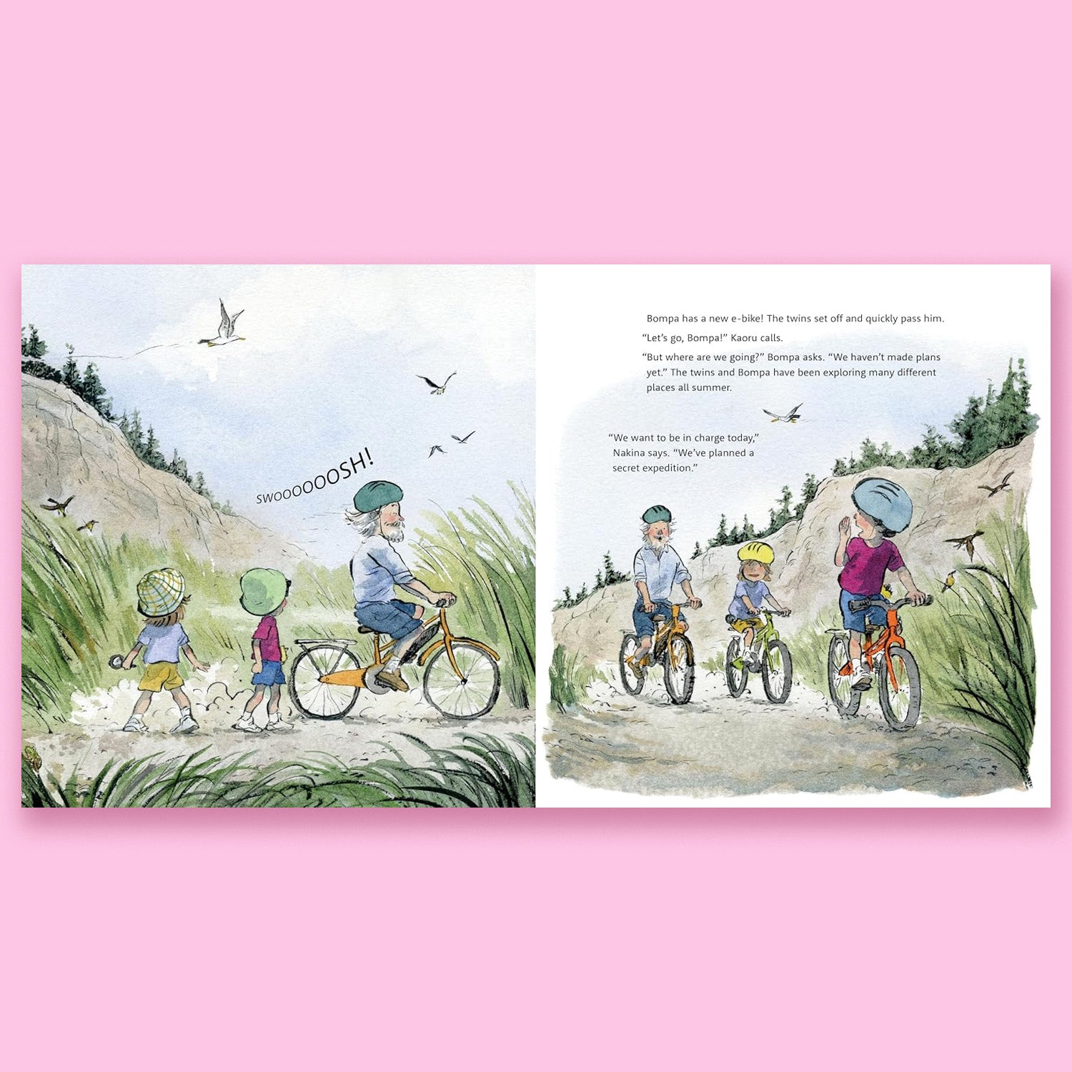 Bompa's Intertidal Adventure by David Suzuki and Sarika Cullis-Suzuki with Tanya Lloyd Kyi and Qin Leng