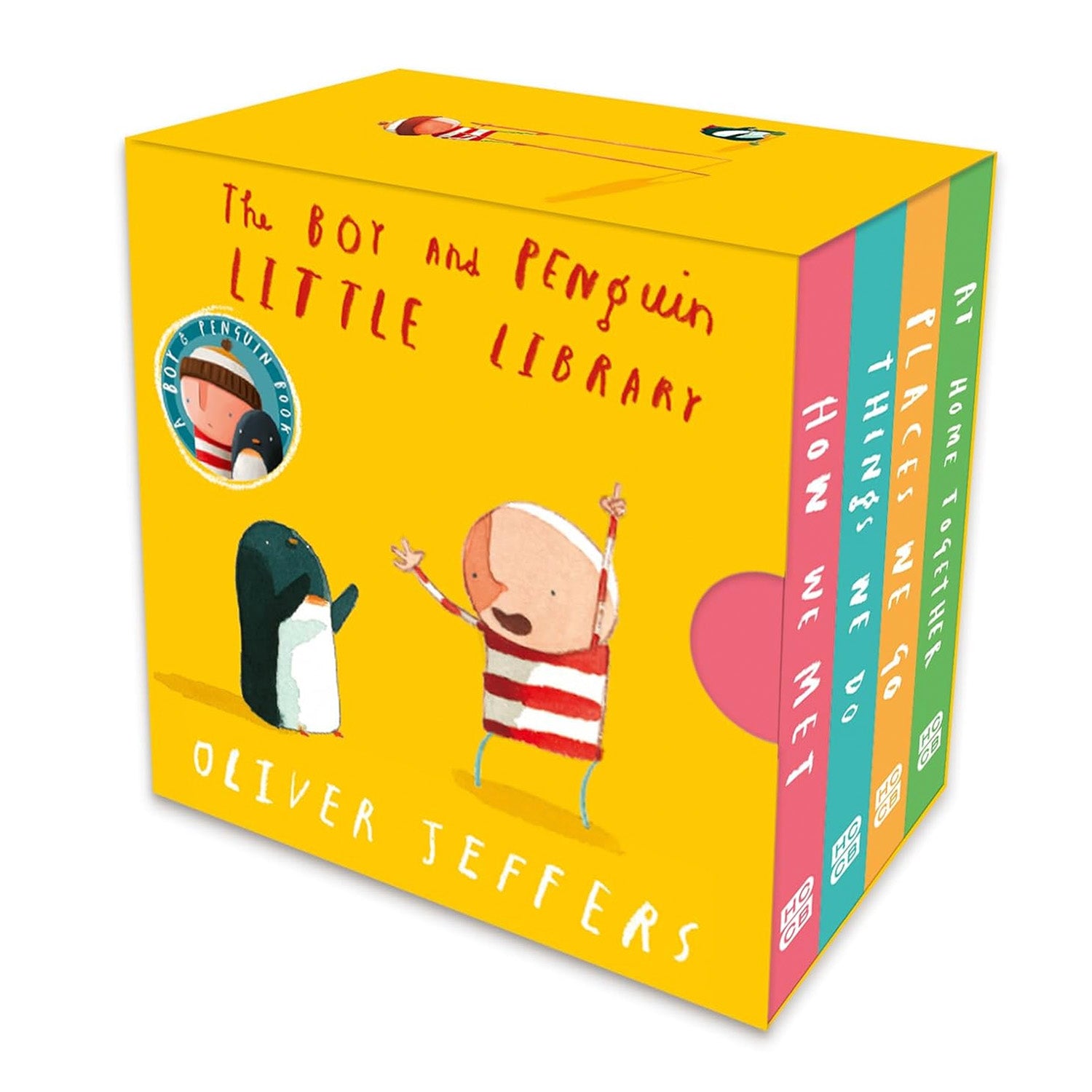 The Boy and Penguin Little Library by Oliver Jeffers