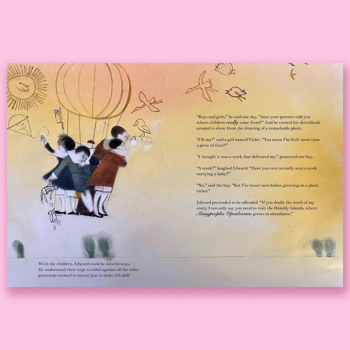 The Boy Who Became a Parrot: A Foolish Biography of Edward Lear, Who Invented Nonsense by Wolverton Hill and Laura Carlin