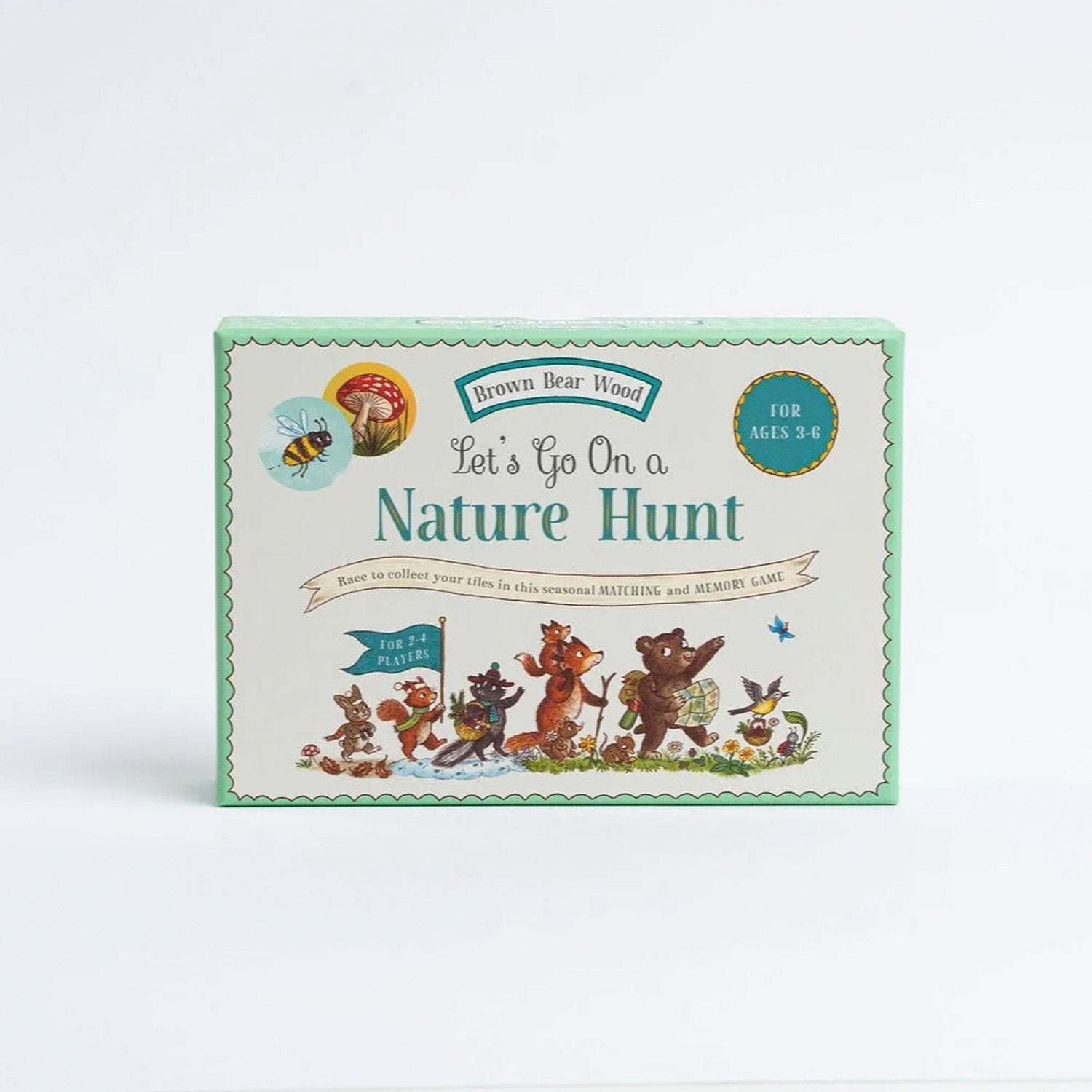 Brown Bear Wood: Let's Go on a Nature Hunt: Matching and Memory Game by Freya Hartas
