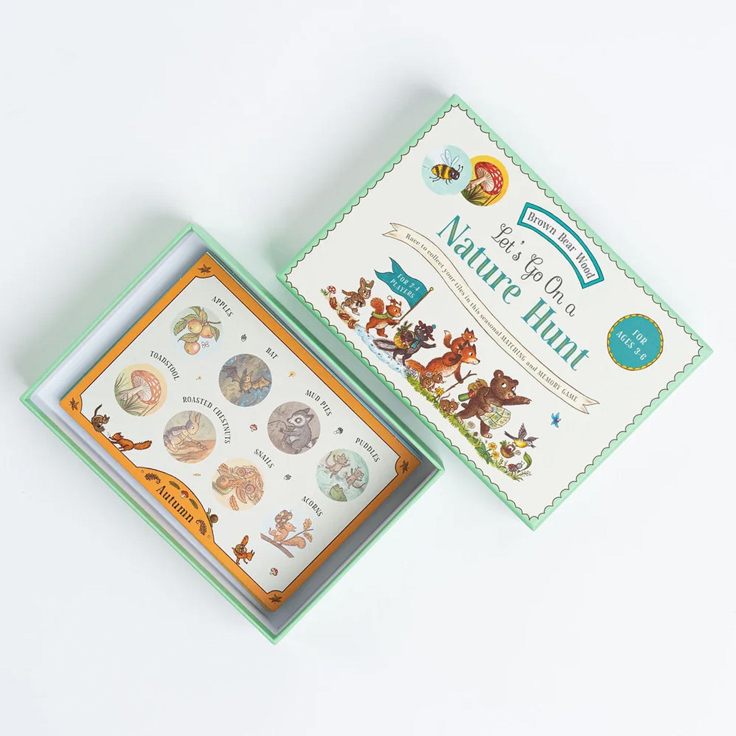 Brown Bear Wood: Let's Go on a Nature Hunt: Matching and Memory Game by Freya Hartas