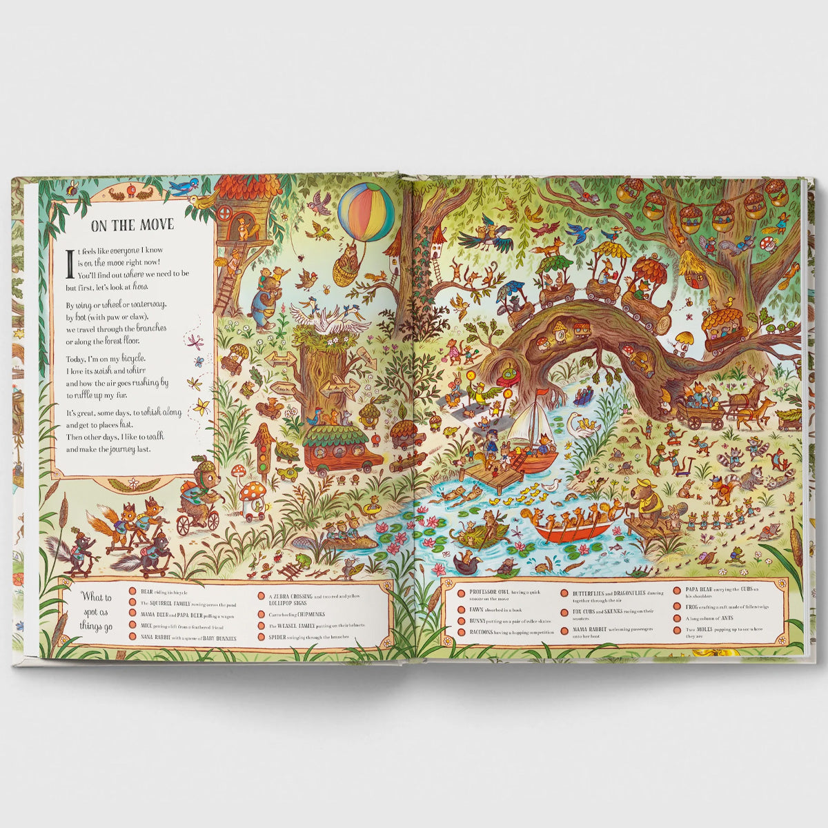 It&#39;s Busy Down in the Woods Today: Friends to Meet, Places to Explore, and Over 100 Things to Find by Rachel Piercey and Freya Hartas