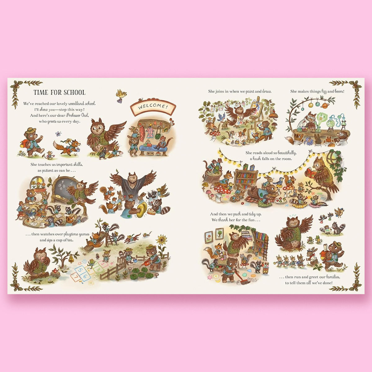 It&#39;s Busy Down in the Woods Today: Friends to Meet, Places to Explore, and Over 100 Things to Find by Rachel Piercey and Freya Hartas