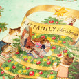 Cat Family Christmas Lift-The-Flap Puzzle: Count Down to Christmas: 12 Flaps, 76 Pieces