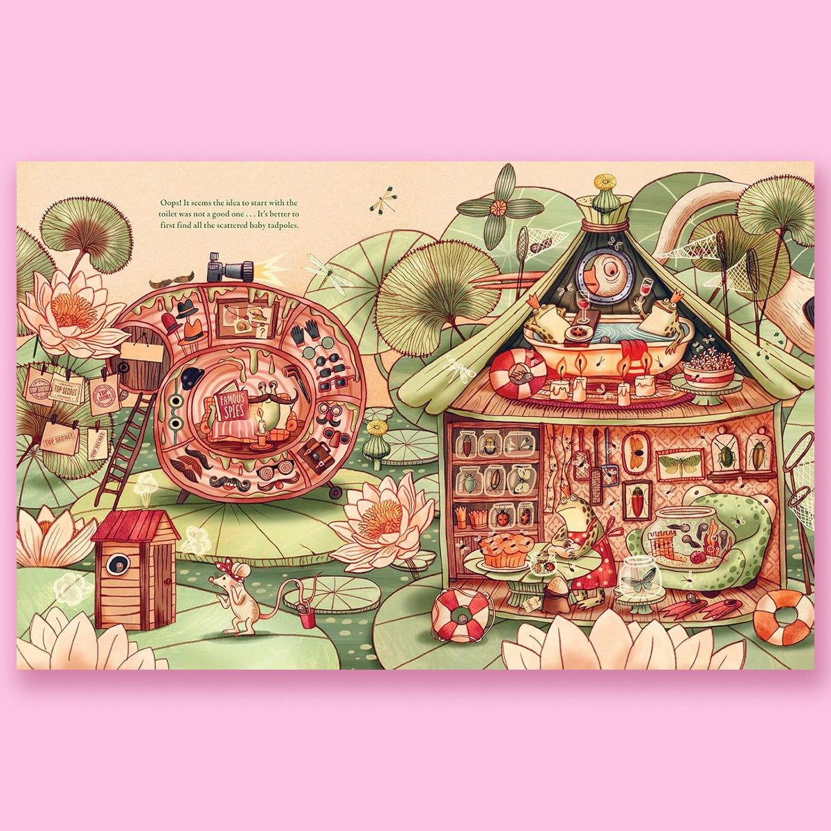 Charley Mouse Cleans House by Katerina Gorelik