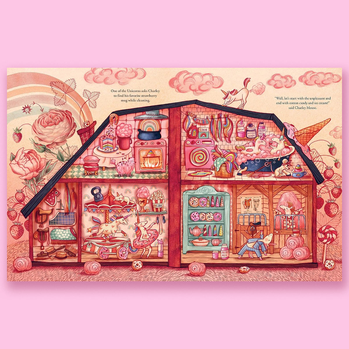 Charley Mouse Cleans House by Katerina Gorelik